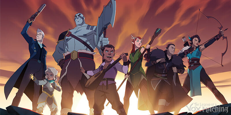 THe legend of vox machina poster